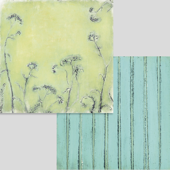 Бумага 30,5х 30,5см Мемуарис "Шёпот звёзд", Утро (MEM2)