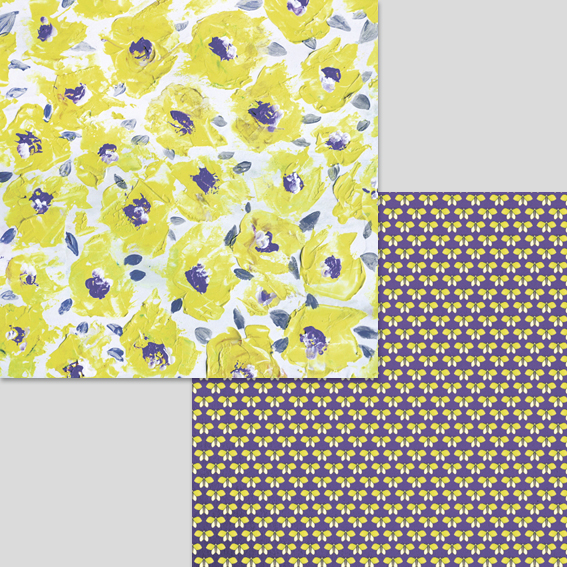 Бумага 30,5х 30,5см Мемуарис "Счастье - это...", Эмоция (MEM14)