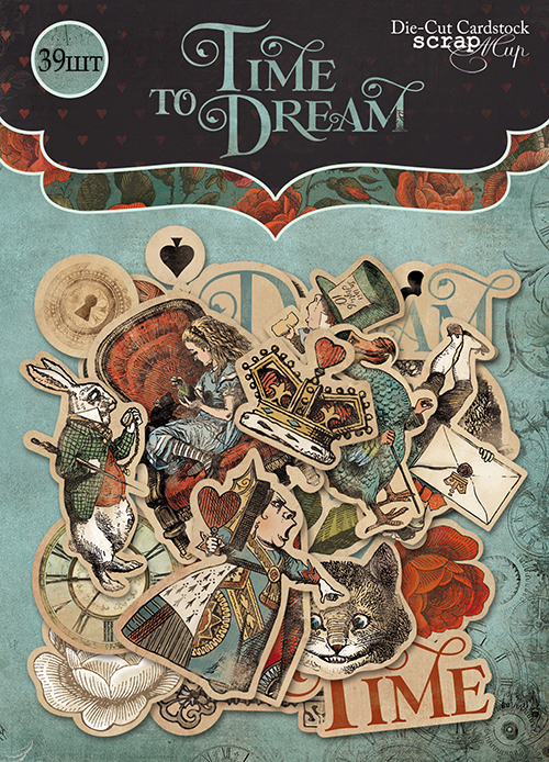 Набор картонной вырубки ScrapМир "Time to dream"