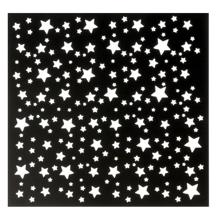Трафарет Артузор 15х15 см "Звёзды"