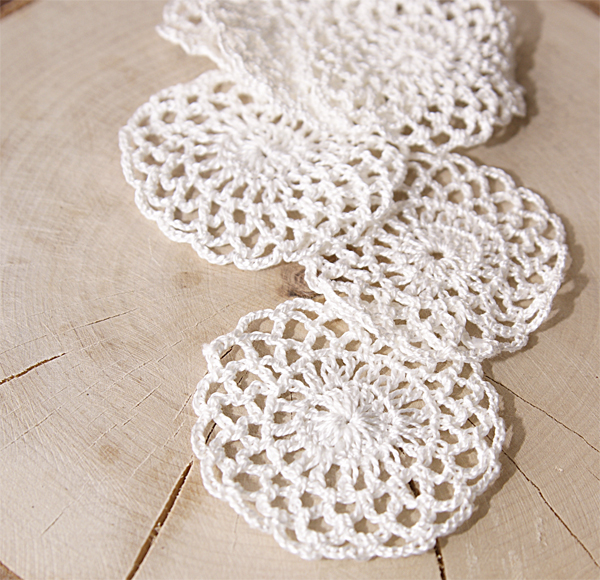 Салфетка "Мамина забота", тип 2, цвет белый