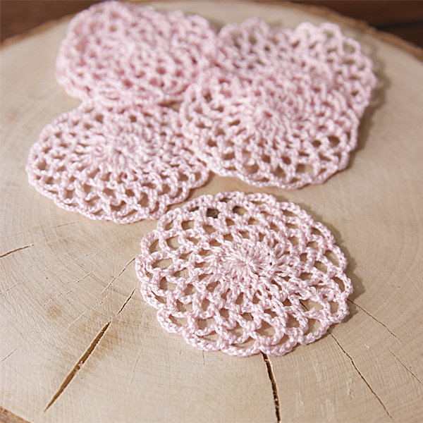 Салфетка "Мамина забота", тип 2, цвет розовый