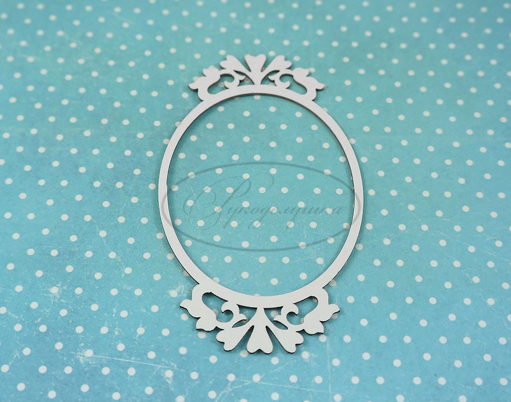 Вырубка из чипборда Рукоделушка "Рамка 6Б"