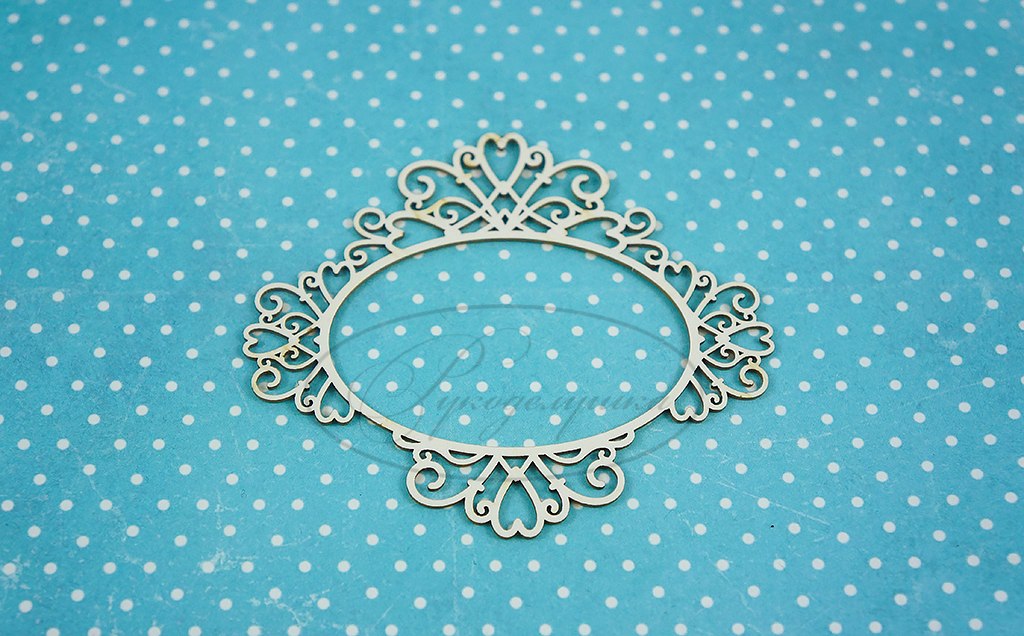 Вырубка из чипборда Рукоделушка "Рамка 37А"