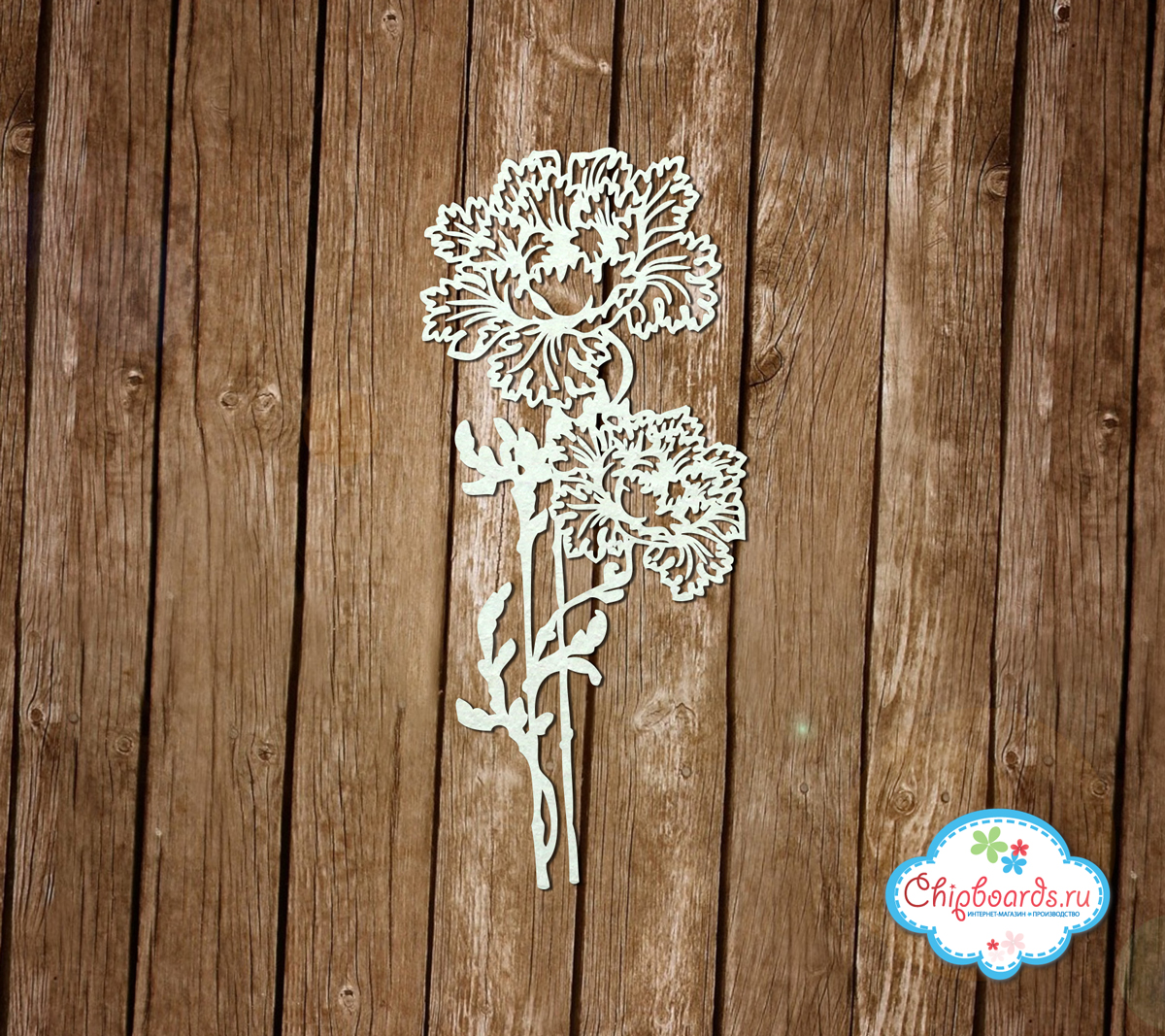 Чипборд Chipboards "Цветочки (31)"