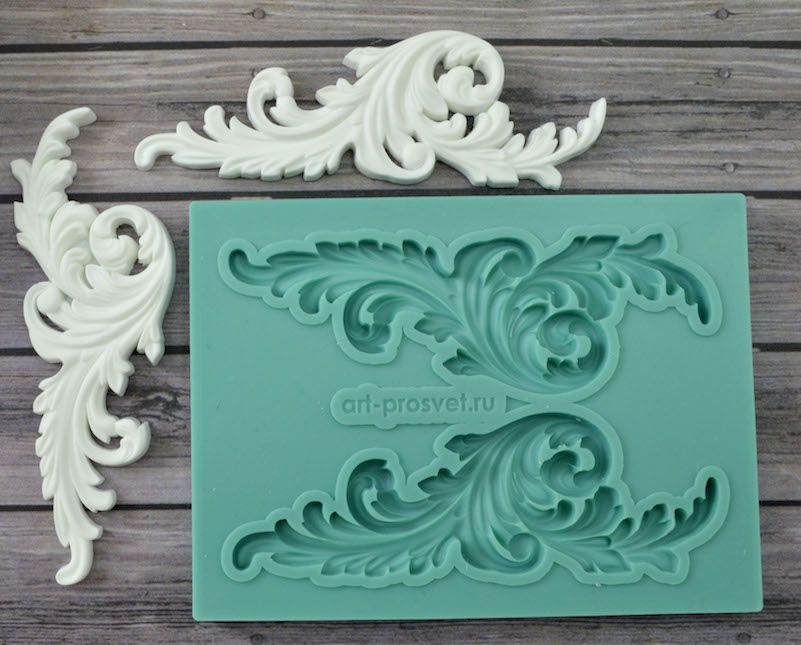 Молд Просвет "Вензель 1" большой"