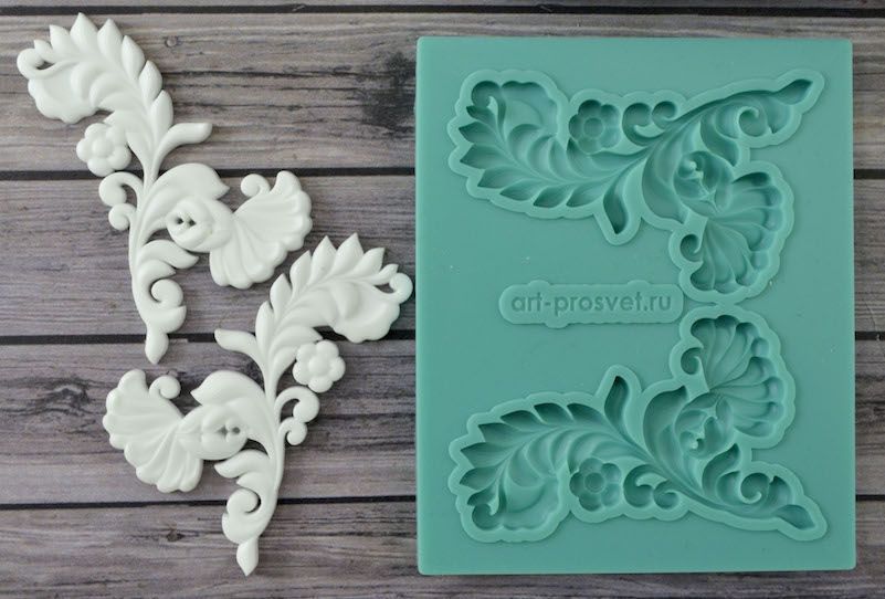 Молд Просвет "Вензель 4" большой"