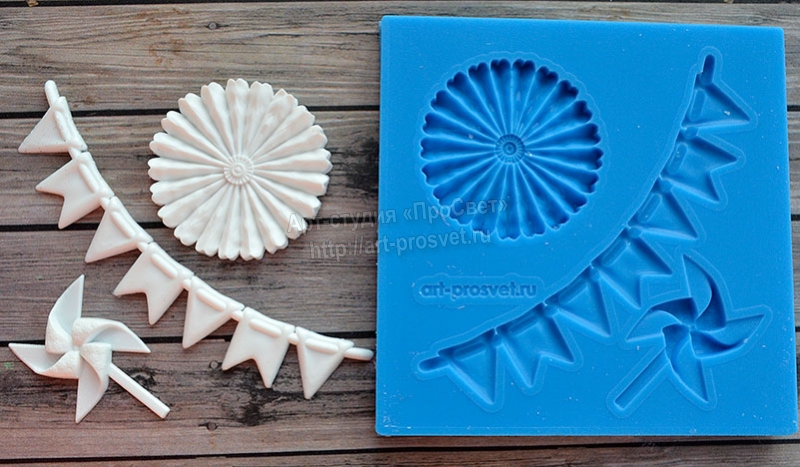 Молд Просвет "Набор бумажных украшений"