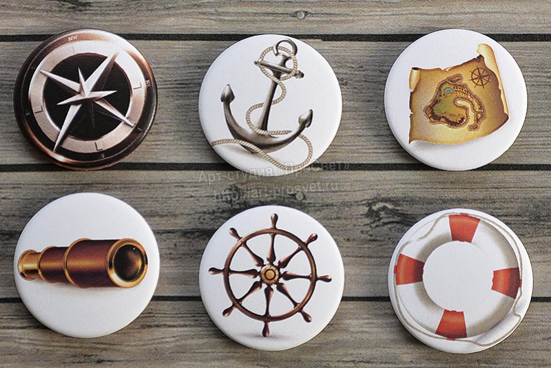 Фишки Просвет "Морской набор"