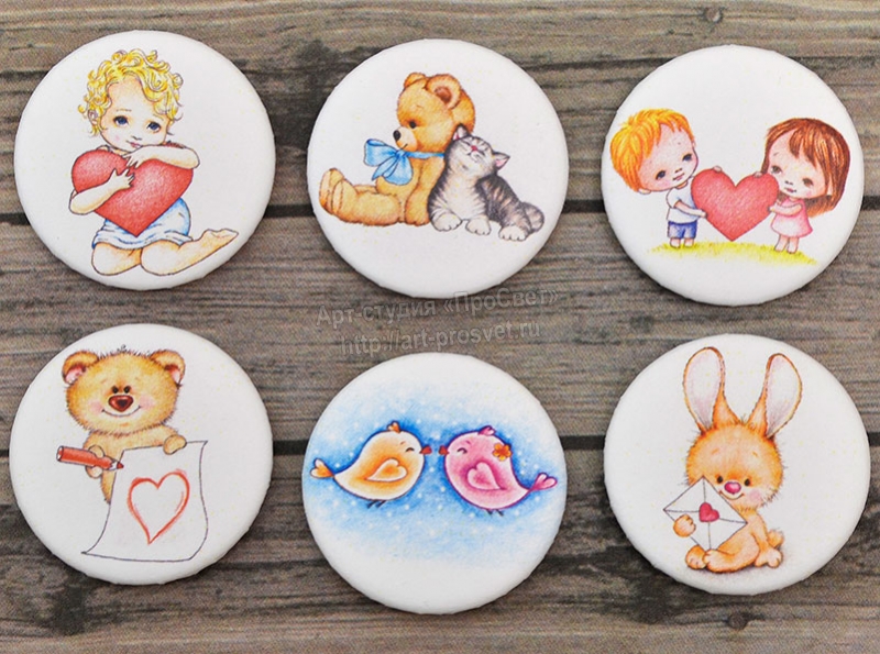 Фишки Просвет "Нежная любовь"