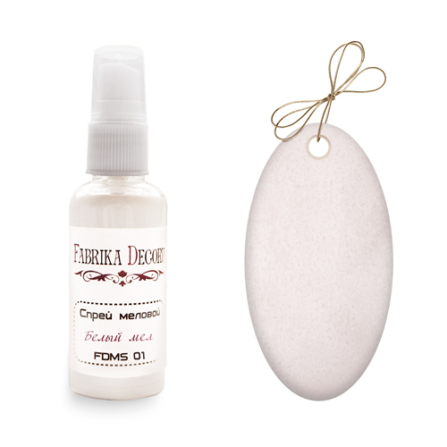 Спрей-меловой Фабрика Декору, Цвет Белый мел