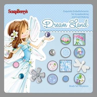 Набор брадс Scrapberrys "Волшебная страна 1"