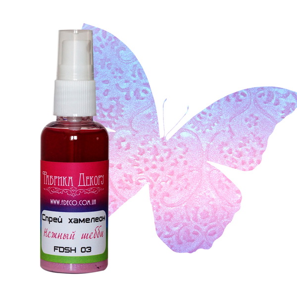 Спрей-ХАМЕЛЕОН Фабрика Декору, Цвет Нежный шебби УЦЕНКА!