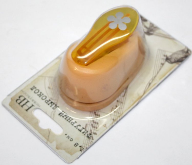 Дырокол фигурный 1,8 см HB "Цветок 5 лепестков круглых"