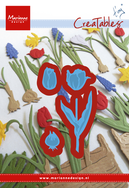 Ножи для вырубки Marianne Designs "Тюльпаны"