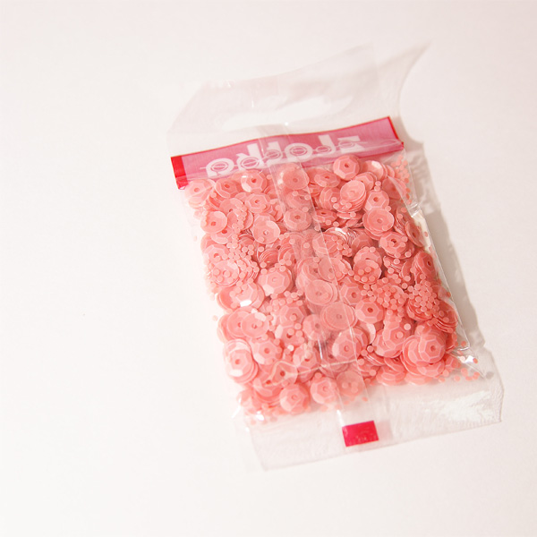 Пайетки Zlatka "Коралловый"