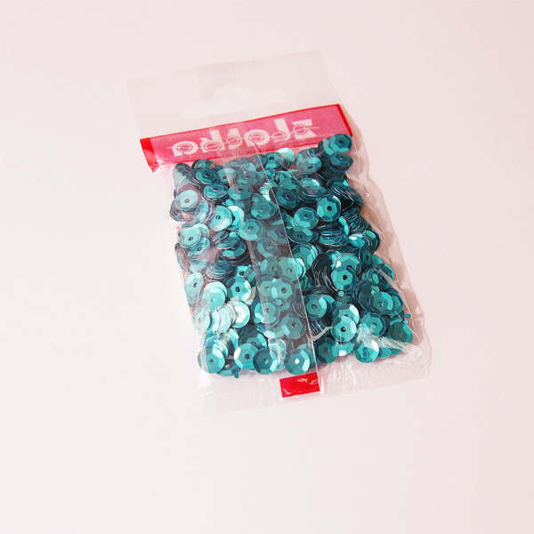 Пайетки Zlatka "Бирюзовый"