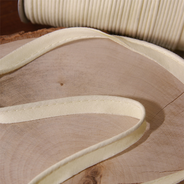 Лента-кант для каптала хлопок, цвет ванильный