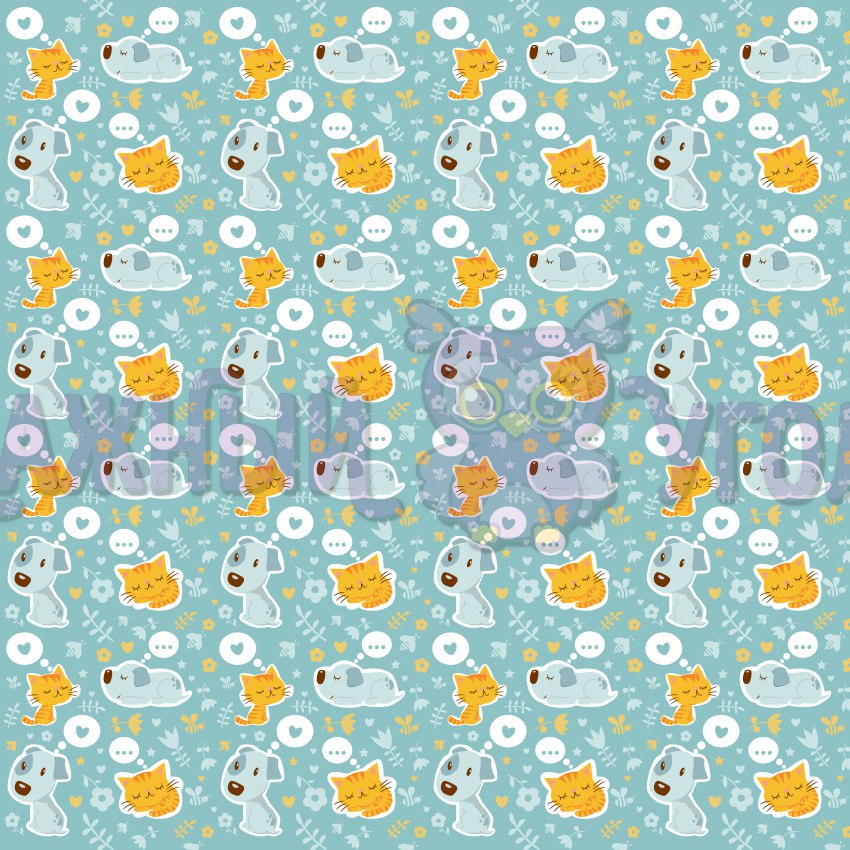 Бумага Бумажный уголок "Наши детки! Мальчики!", Кошки/Собаки (БУГ14)