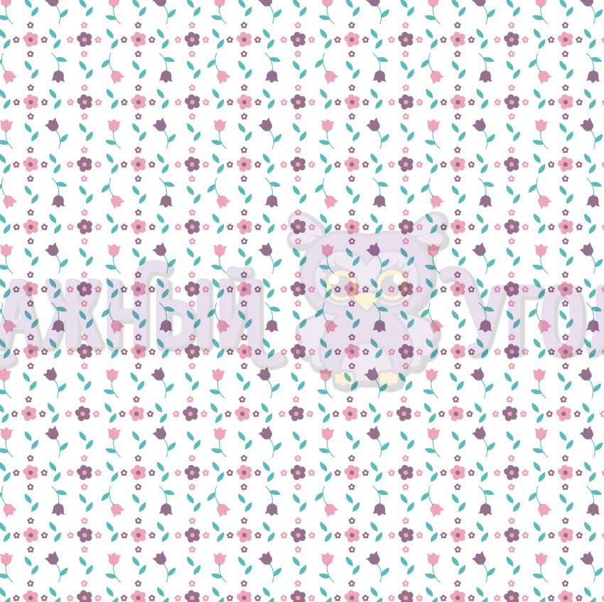 Бумага Бумажный уголок "Наши детки! Девочки!", Цветочки(БУГ22)