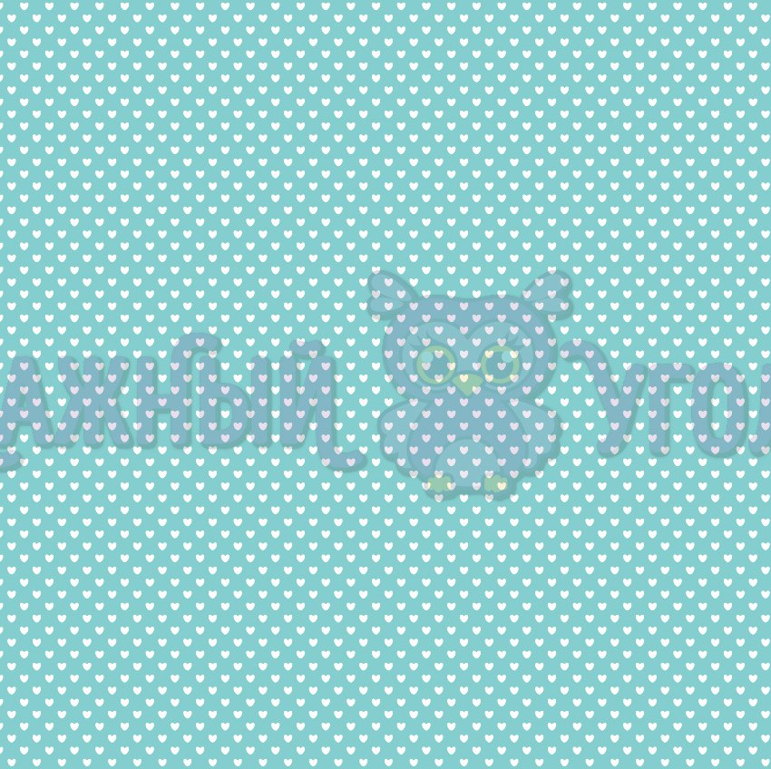 Бумага Бумажный уголок "Наши детки! Девочки!", Сердечки (БУГ28)