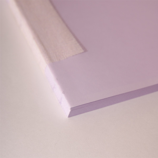 Блок внутренний для блокнота А5, 80 г/м2, цвет светло-сиреневый