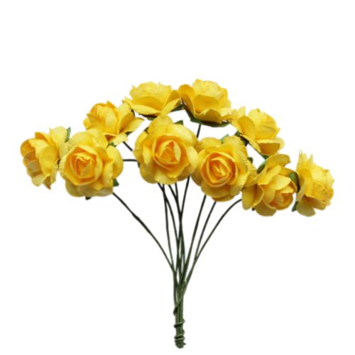 Букетик роз Scrapberrys, цвет жёлтый