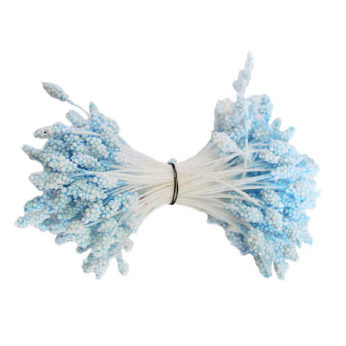 Тычинки Scrapberrys, цвет нежный голубой