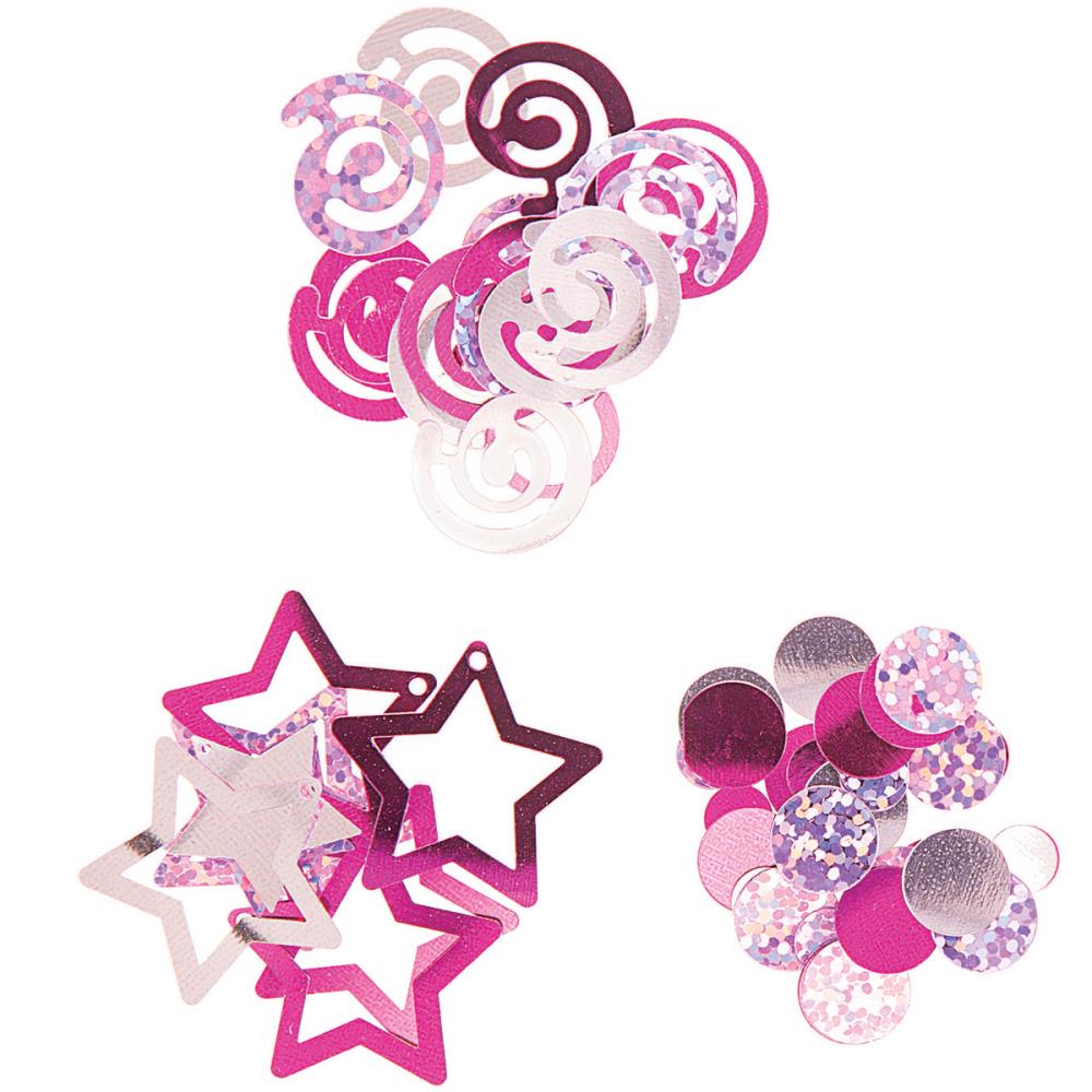 Набор пайеток Darice "Розовые звёзды"