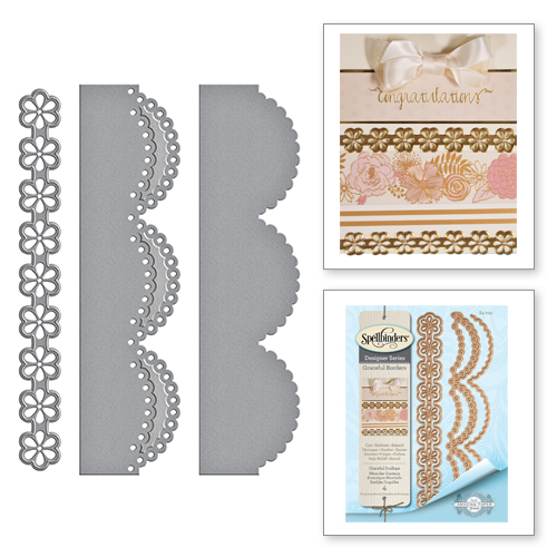 Ножи Spellbinders "Graceful Scallops"