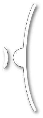 Нож Memory Box "Curved Package Tab"