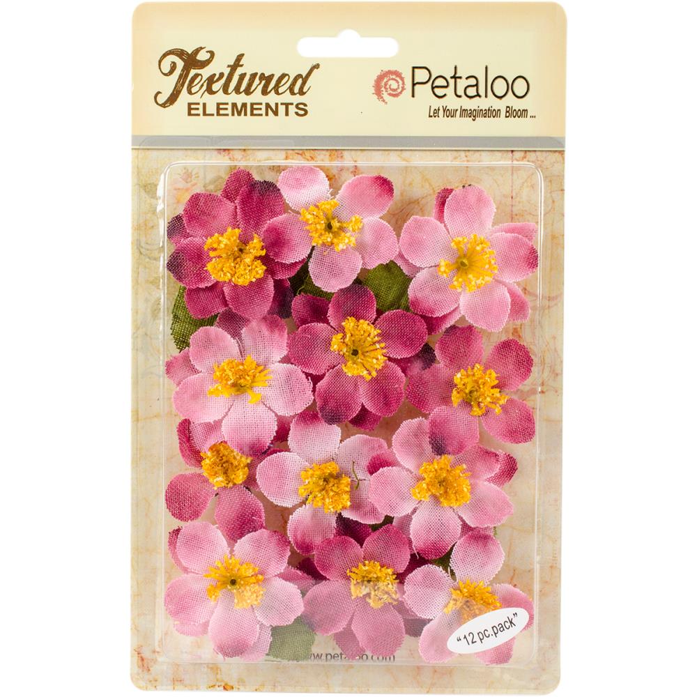 Набор цветов Petaloo "Briar Rose Canvas", розовый