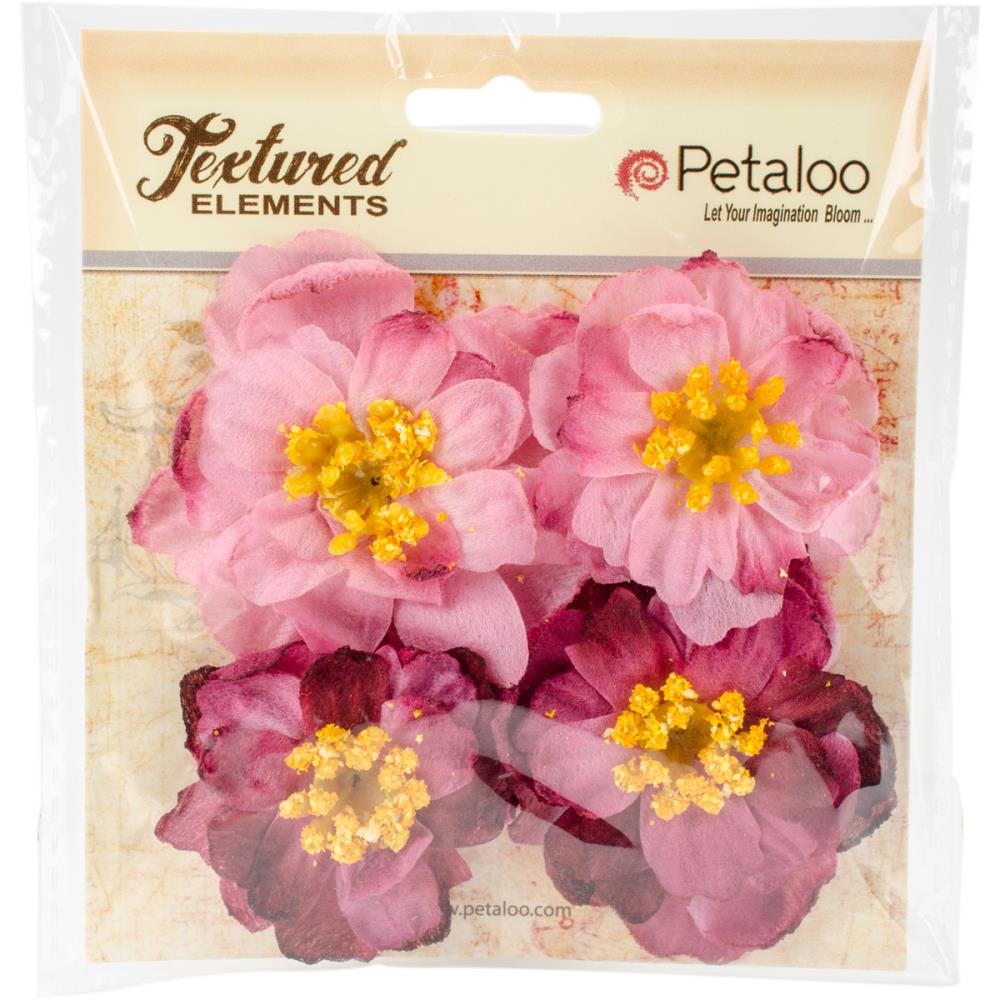 Набор цветов Petaloo "Botanica Ruffled Peony", фуксия