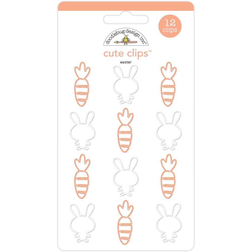 Фигурные скрепки Doodlebug "Easter Express"