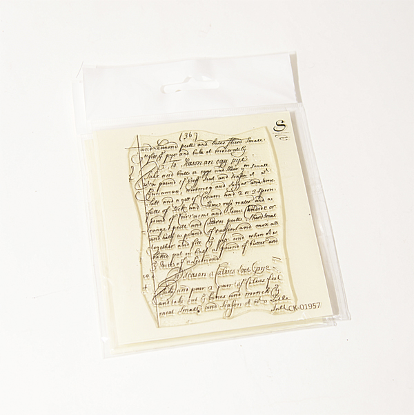 Штамп Stylish Stamps Манускрипт № 02"