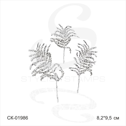 Штамп Stylish Stamps "Мимоза"