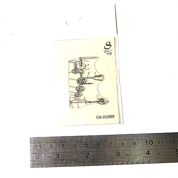 Штамп Stylish Stamps "механизм часов с боем мал"