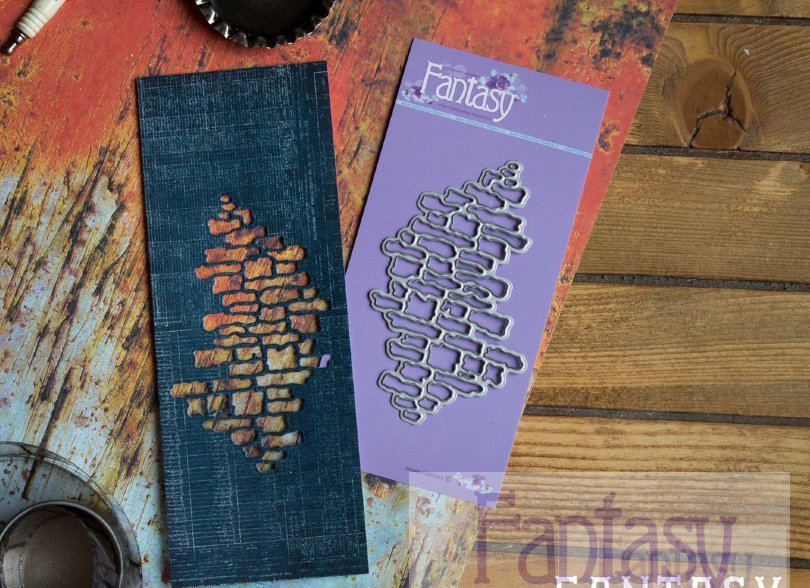 Ножи для вырубки Fantasy "Кирпичная кладка 2"