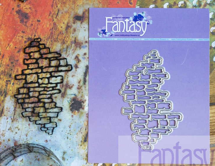 Нож для вырубки Fantasy "Кирпичная кладка"