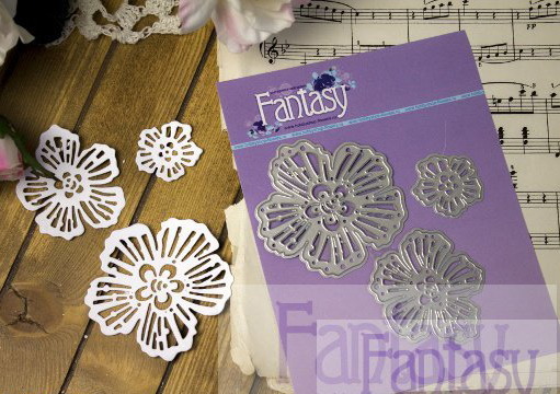 Ножи для вырубки Fantasy "Цветок "Розалия 2""