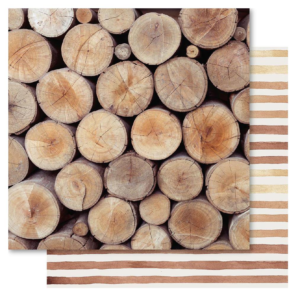 Двусторонняя бумага Ruby Rock-It "Raw & Rustic" Timberland (RR94)