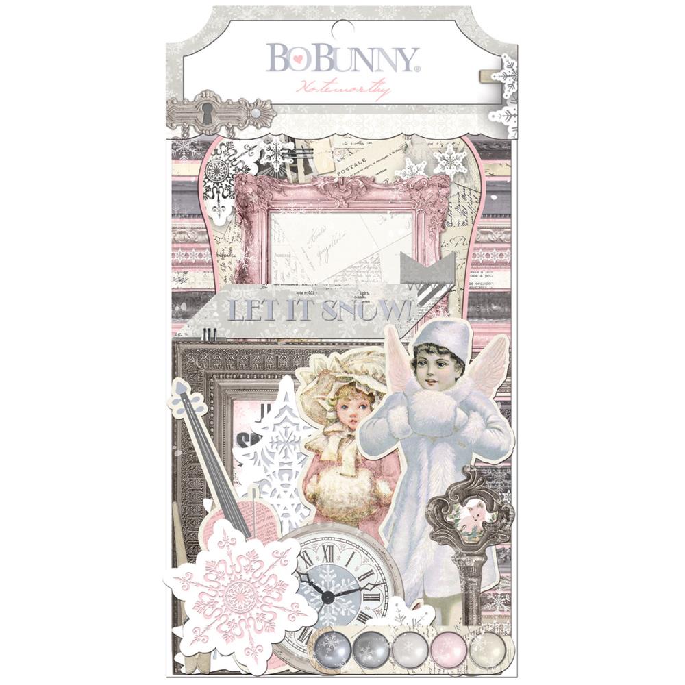 Вырубные элементы из картона BoBunny "Winter Wishes"