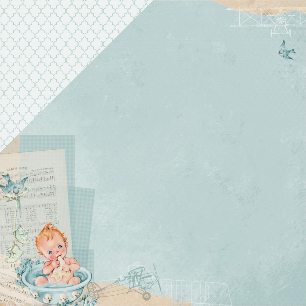 Двусторонняя бумага Kaisercraft "Peek-A-Boo" Kid (Kaiser502)