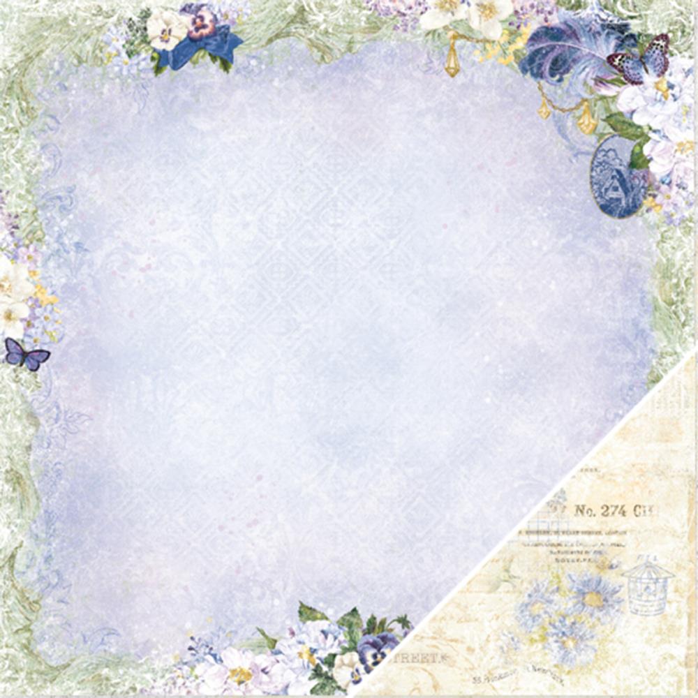 Двусторонняя бумага Blue Fern "Courtship Lane", Royal Street (BFS3)