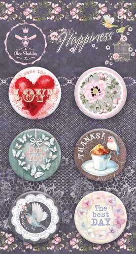 Набор фишек BeeShabby "Happiness"