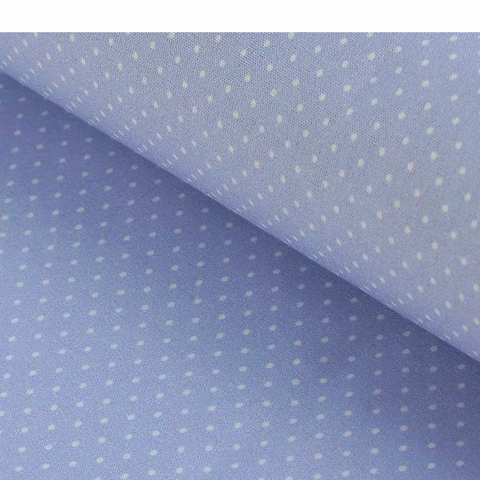 Ткань лоскутная 48 х 50см "Мелкий горошек", цвет светло-лавандовый