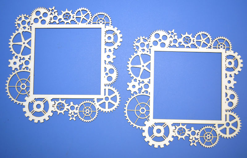Чипборд ПроСвет "Рамки шестерёнки"