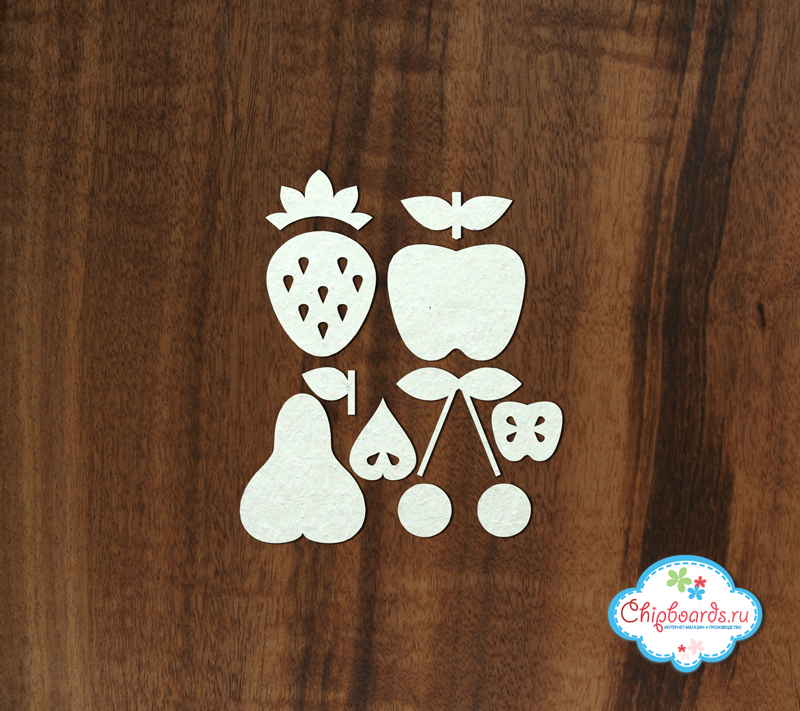 Чипборд Chipboards "Фрукты"