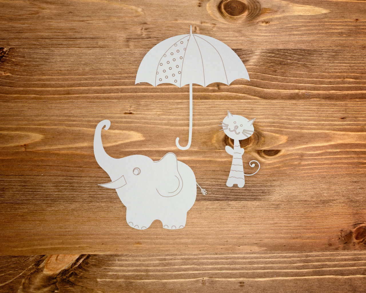 Чипборд Chipboards "Матроскин в Африке"