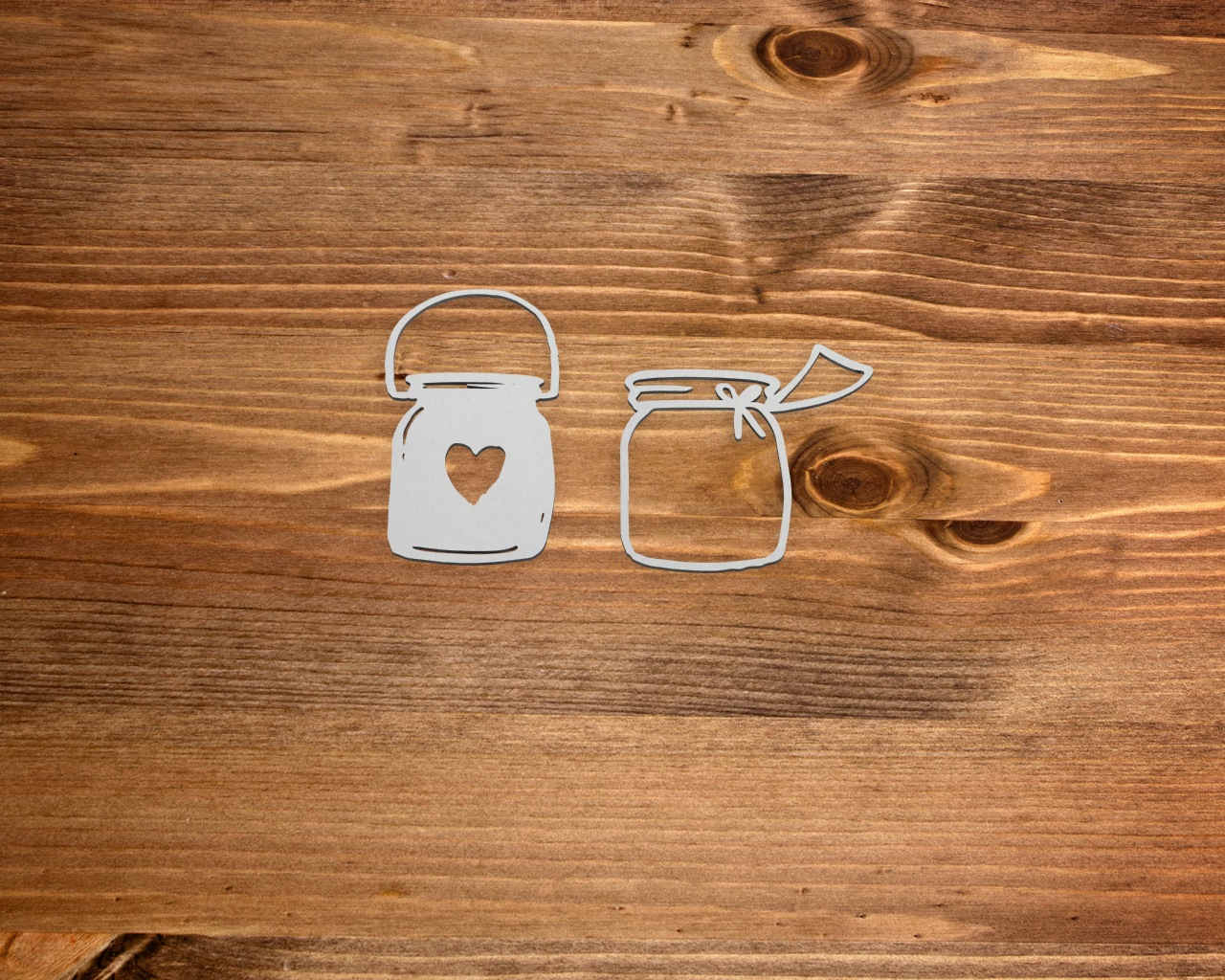 Чипборд Chipboards "Банка любовей"